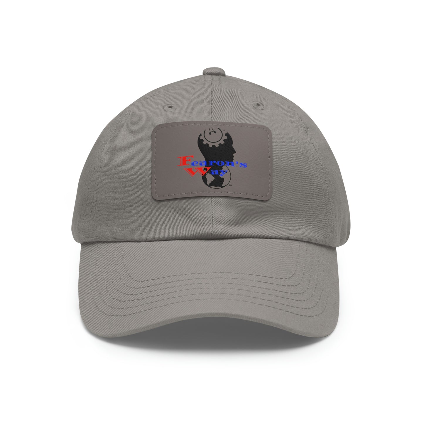 Dad Hat with Leather Patch