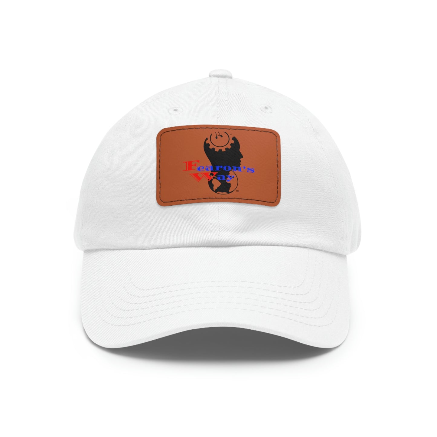 Dad Hat with Leather Patch