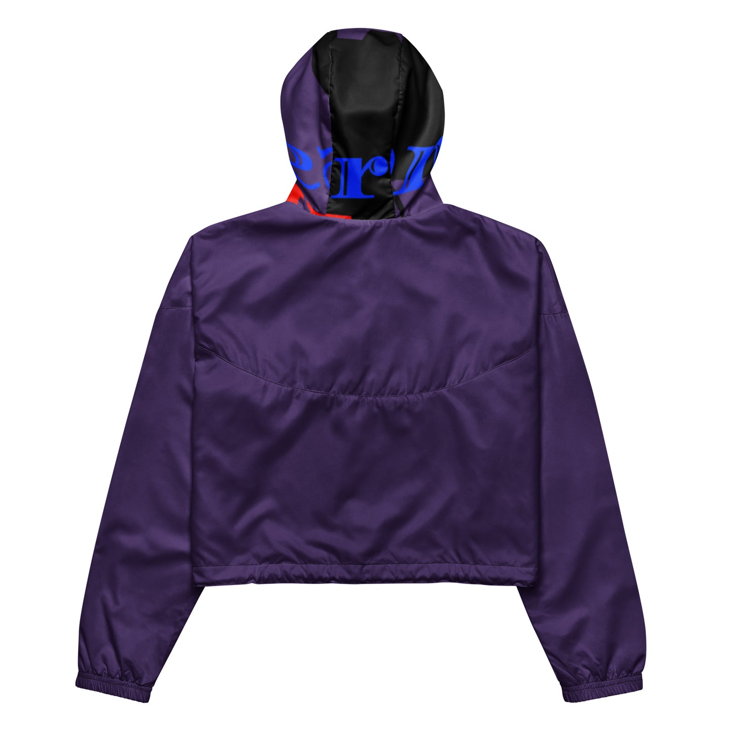 Women’s cropped logo windbreaker