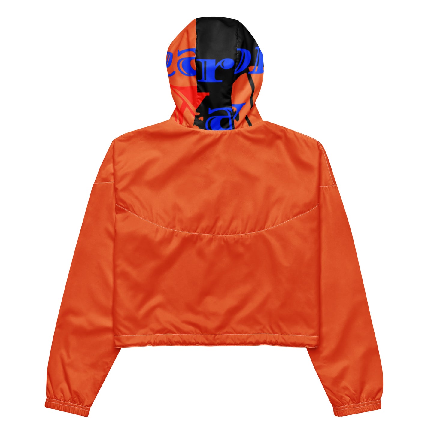 Women’s cropped logo windbreaker