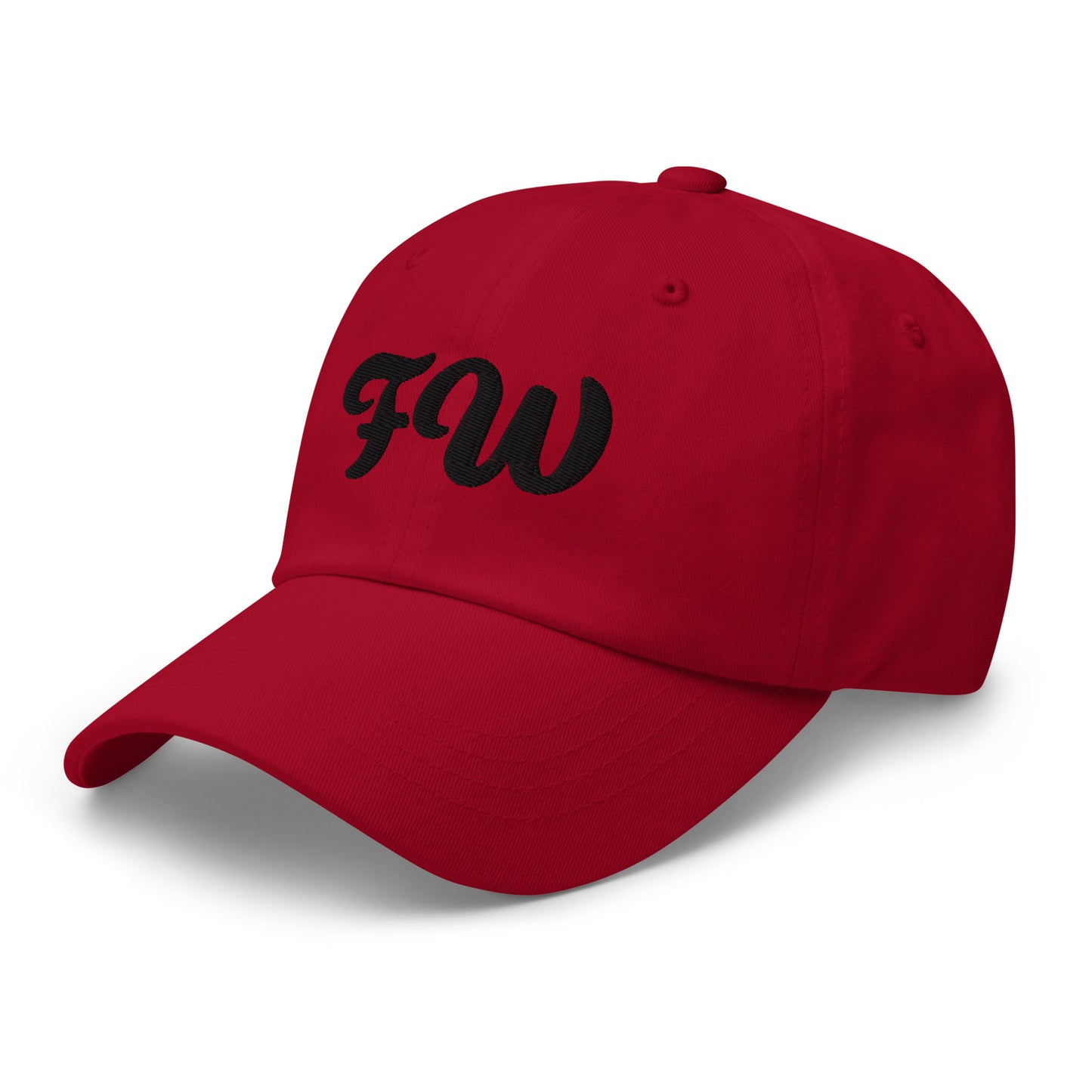 Bold script Dad hat