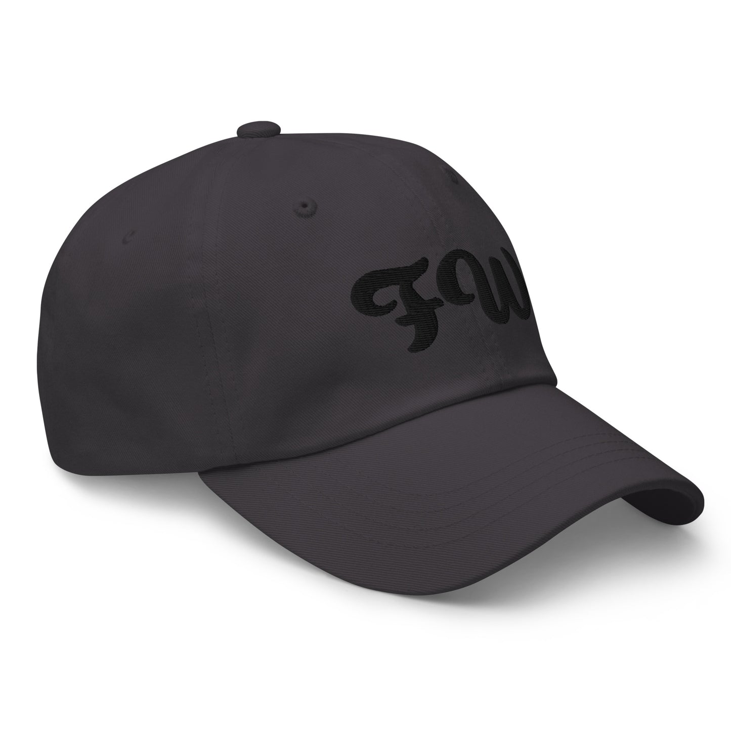 Bold script Dad hat