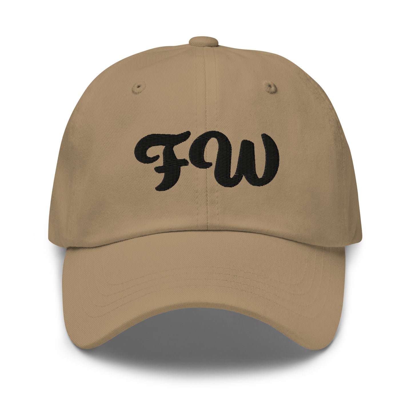 Bold script Dad hat