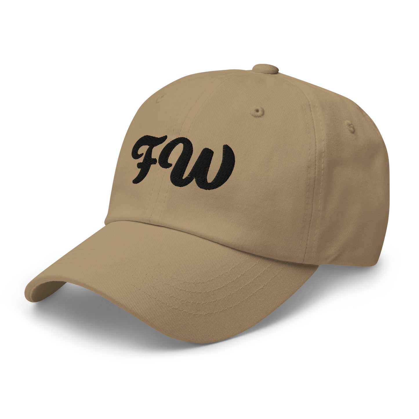 Bold script Dad hat