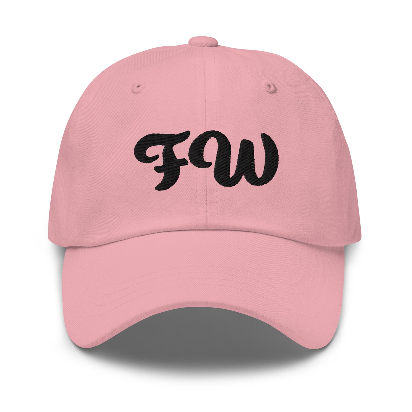 Bold script Dad hat