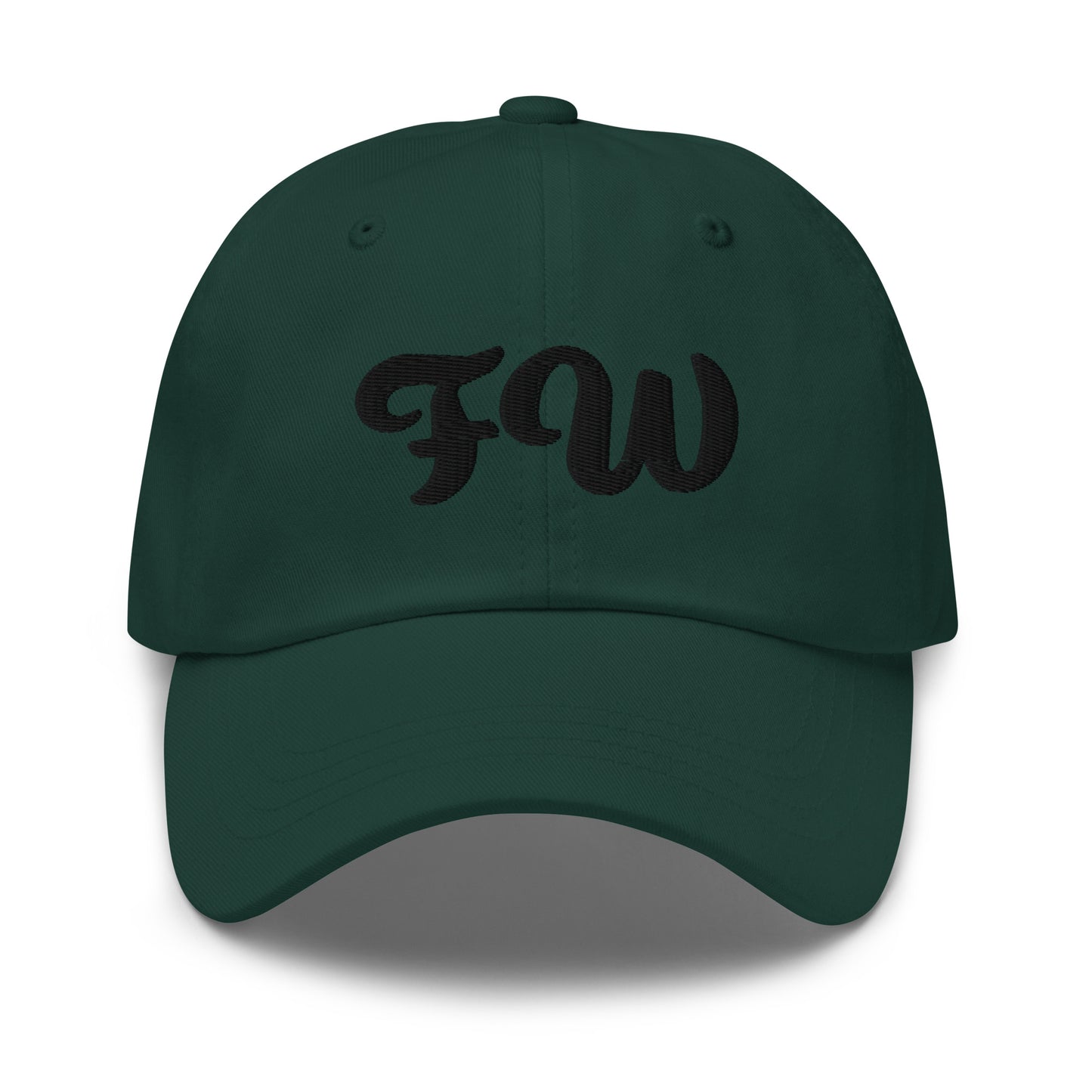 Bold script Dad hat