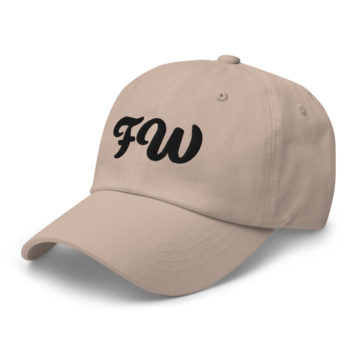 Bold script Dad hat