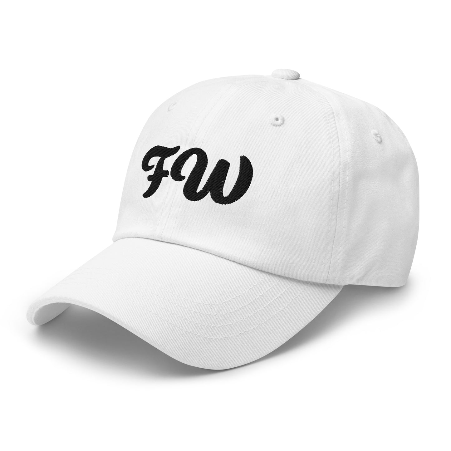 Bold script Dad hat