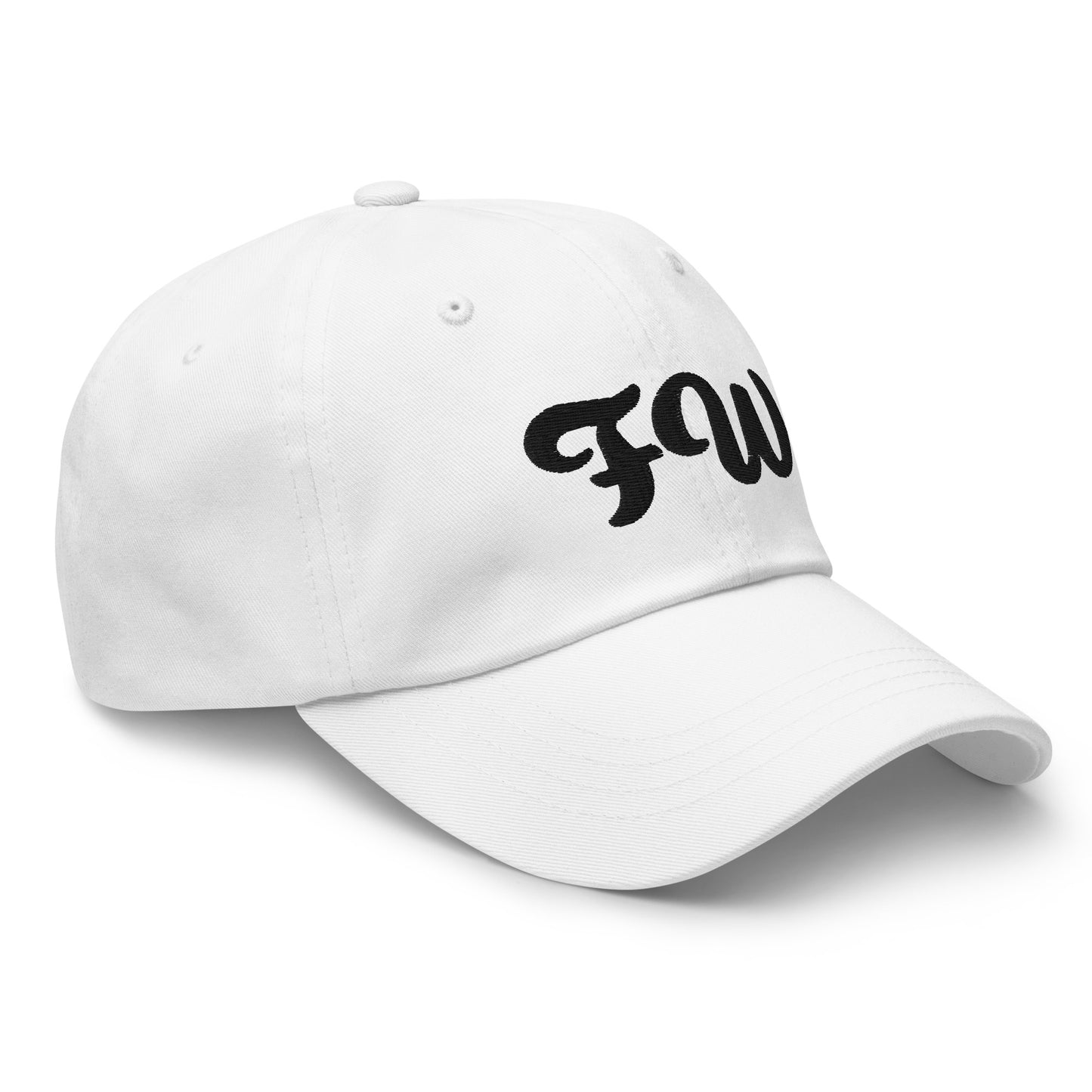 Bold script Dad hat