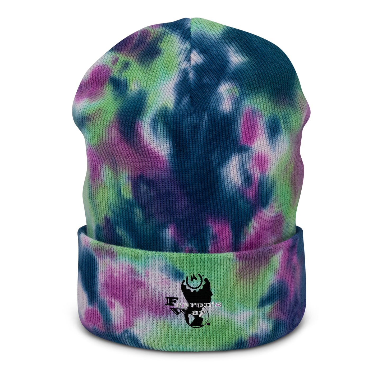 Tie-dye beanie